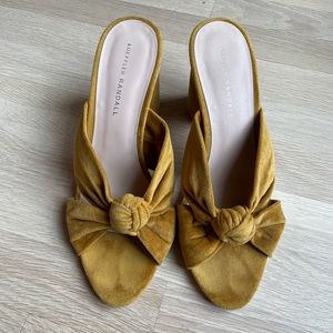 Loeffler Randall Coco velvet sandals